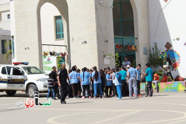 كفرقاسم – فيديو: طلاب مدرسة الزهراء في يوم ارشادي توعوي للأمان بمشاركة الشرطة الجماهيرية ومركز بقاء الطبي 